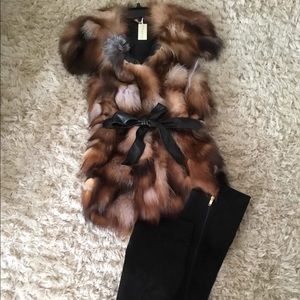 Fox Fur Vest - Authentic 🦊